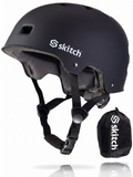 Skateboard Helmet - Black Hole
