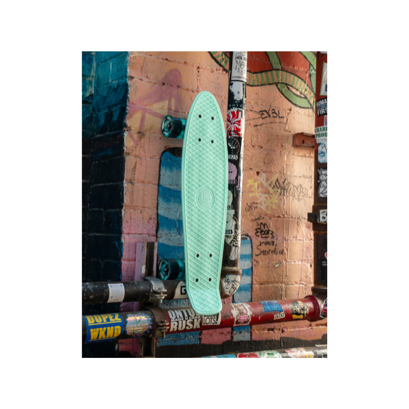 SKITCH® LED+ MINT GREEN Skateboard For Kids And Beginners Mini